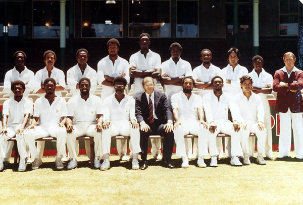 West Indies in Australia 1981-82, with their two-man backroom staff