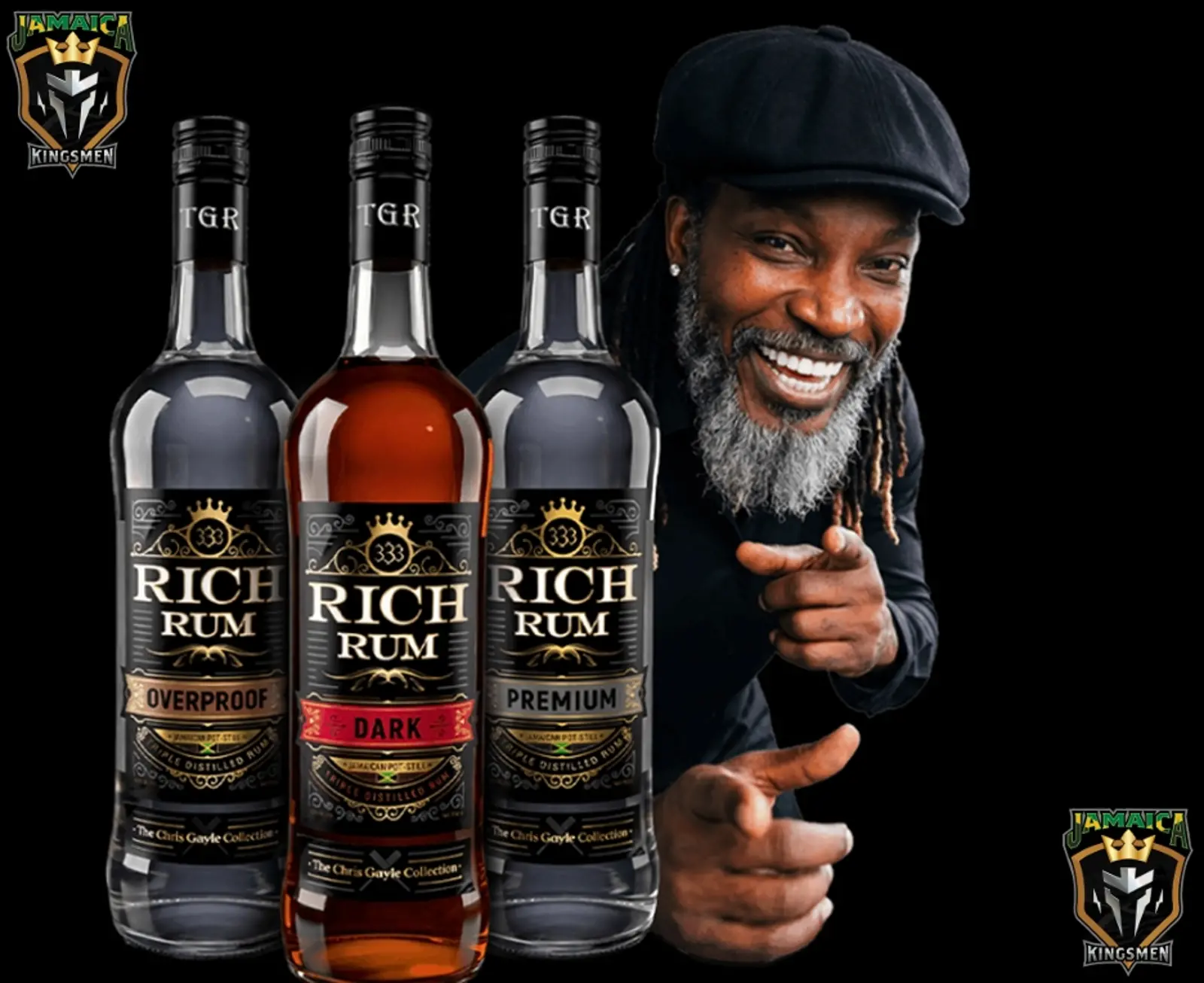 Chris Gayle & Rich Rum expressions