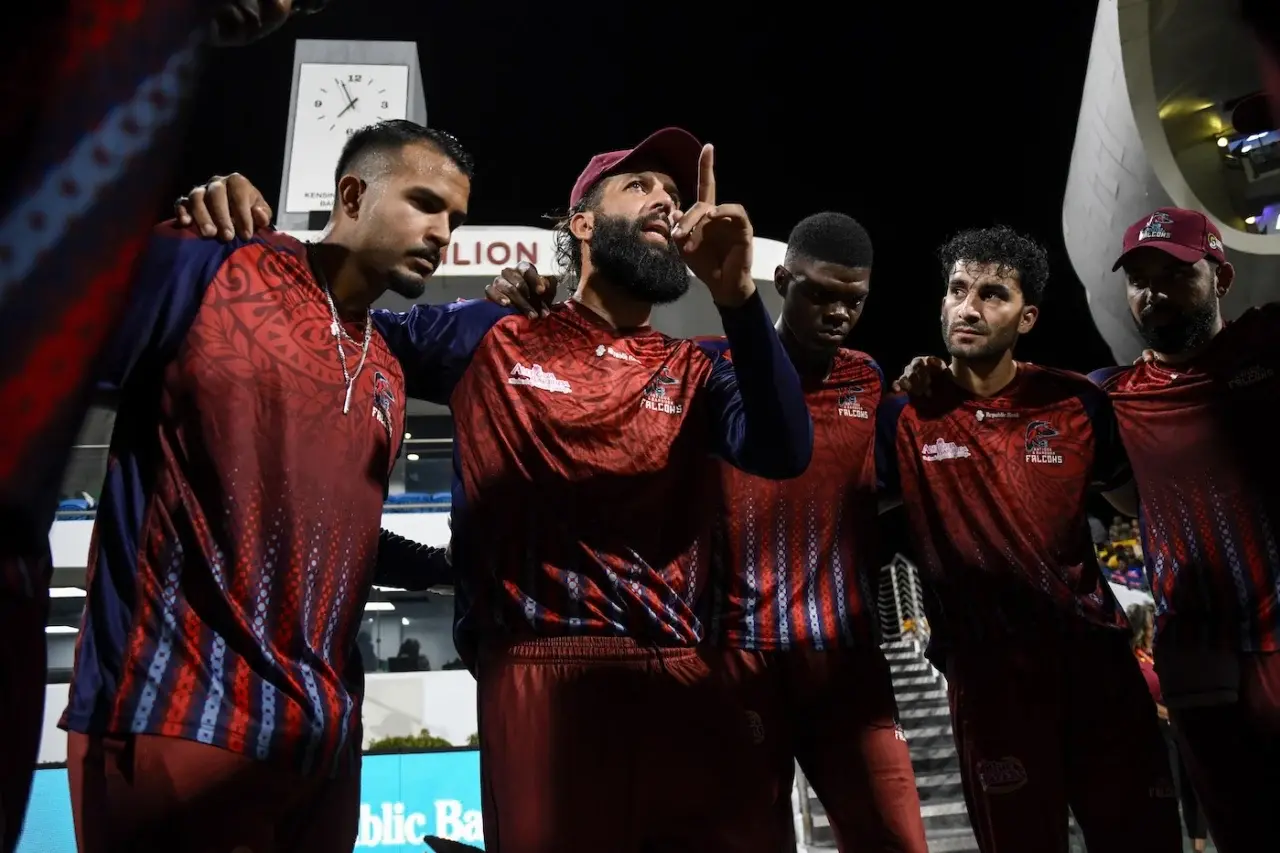Moeen Ali led the Falcons to the 2026 CPL title (CPL T20)