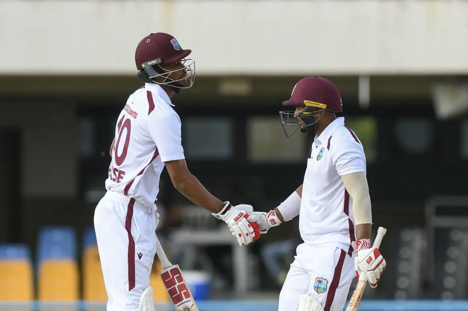 Roston Chase and Amir Jangoo (AFP/Getty Images)