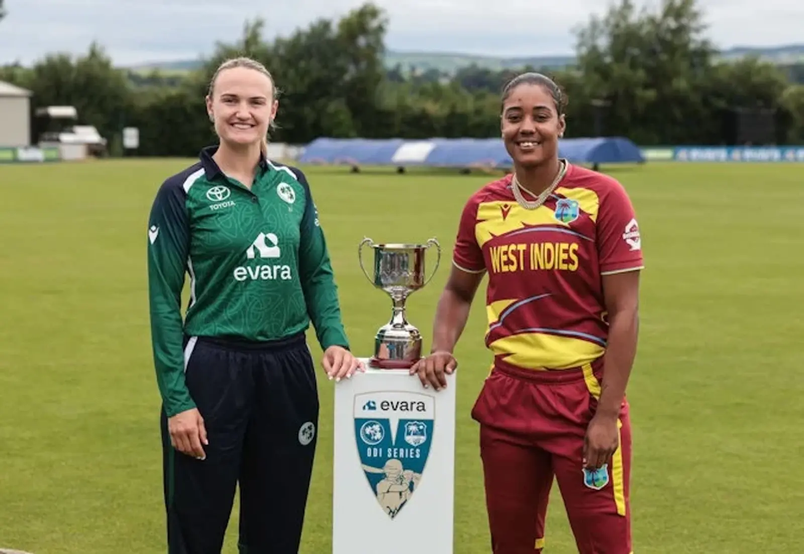 Gaby Lewis and Hayley Matthews